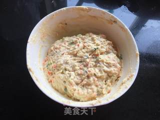 虾仁豆腐饼的做法步骤：6