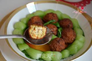 溜豆腐丸子的做法步骤：10
