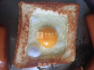 火腿蛋治的做法步骤：4
