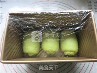 大麦青汁北海道吐司的做法步骤：21