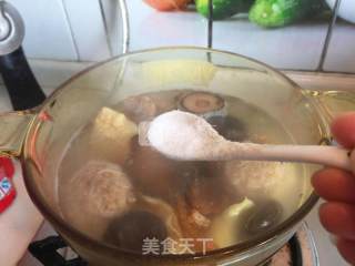 三鲜粉丝汤的做法步骤：8