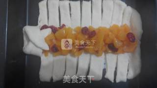 小清新水果面包——黄桃面包的做法步骤：5