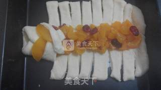 小清新水果面包——黄桃面包的做法步骤：6