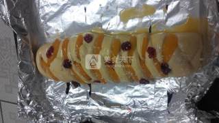 小清新水果面包——黄桃面包的做法步骤：8