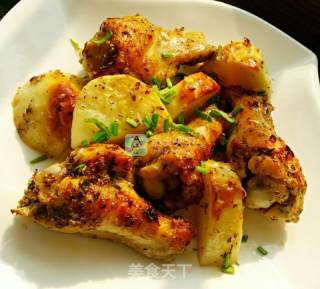希腊柠檬土豆鸡(GREEK LEMON CHICKEN & POTATO)的做法步骤：6