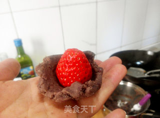 午后茶点之——草莓大福的做法步骤：5