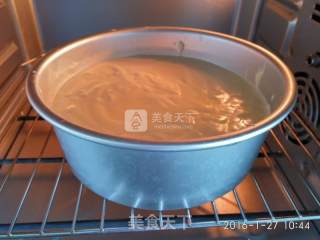 巧克力转印蛋糕的做法步骤：13