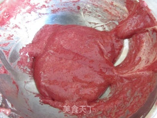 鲜花红曲鸡蛋饼干的做法步骤：10