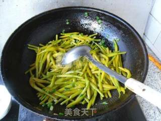 金针丝瓜的做法步骤：5