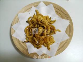 海苔薄荷叶螺旋薯条佐喜马拉雅海盐的做法步骤：9