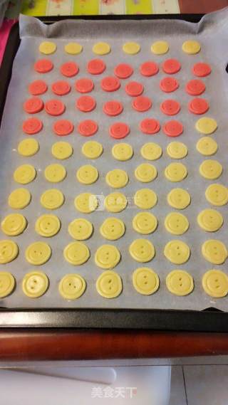 自制休闲纽扣小饼干的做法步骤：10