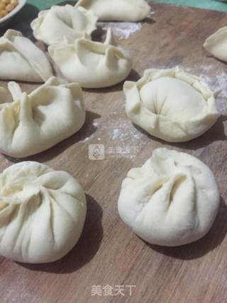 黑芝麻红糖包的做法步骤：4