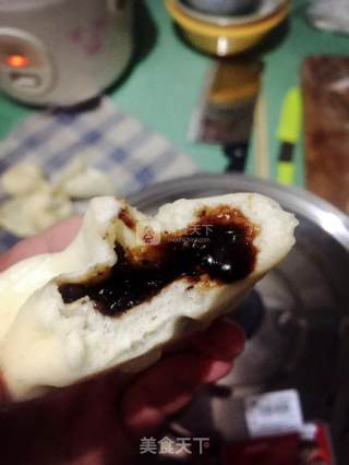 黑芝麻红糖包的做法步骤：6