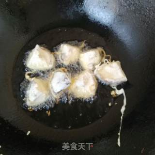 椒盐香菇的做法步骤：6