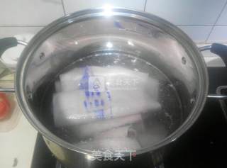 快手凉菜之——翡翠皮冻的做法步骤：3