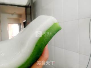 快手凉菜之——翡翠皮冻的做法步骤：16