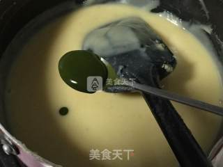 北海道抹茶味牛奶糖的做法步骤：4