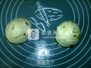 烫面椒盐葱油饼的做法步骤：15