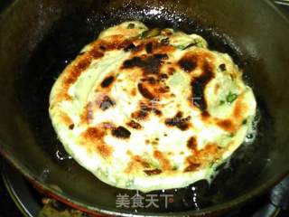 烫面椒盐葱油饼的做法步骤：19
