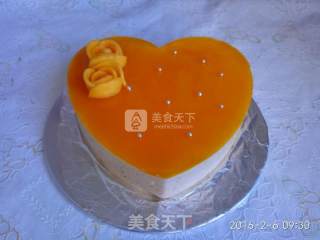 芒果慕斯蛋糕的做法步骤：17