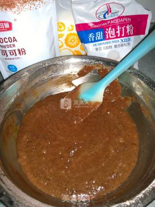可可味玛芬蛋糕的做法步骤：6