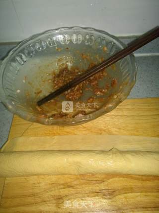 炸腐皮肉卷的做法步骤：4