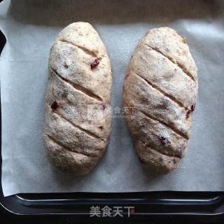 健康的美味——蔓越莓黑麦软欧的做法步骤：9