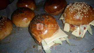 健康汉堡（全素制作汉堡胚+制作汉堡）的做法步骤：13