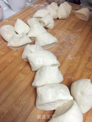 春节花式馒头豆沙包的做法步骤：5