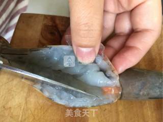 蒜蓉粉丝蒸对虾的做法步骤：6