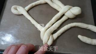 中国福面包的做法步骤：15