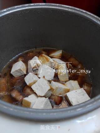 新年快乐【千叶豆腐烧肉】的做法步骤：6
