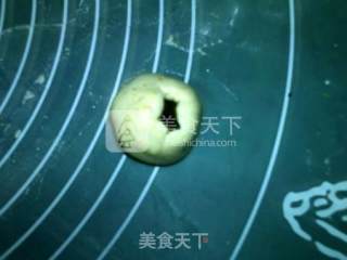南瓜玫瑰黑芝麻汤圆的做法步骤：8