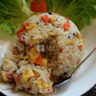 什锦蛋炒饭的做法步骤：11