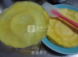 香煎梅菜卷的做法步骤：5