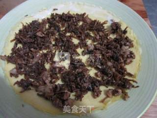 香煎梅菜卷的做法步骤：11