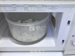 微波炉花生芝麻牛轧糖的做法步骤：5