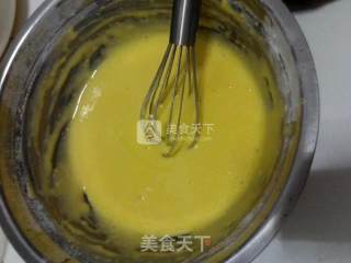 6寸戚风蛋糕底的做法步骤：6