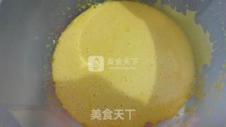 “双茶”蛋糕卷——槐花抹茶蛋糕卷的做法步骤：1