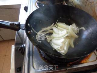 杏鲍菇炒面的做法步骤：2