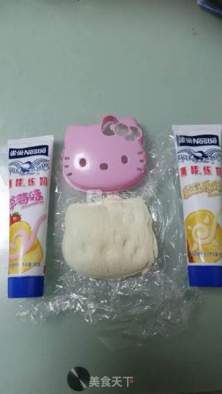 KT面包片的做法步骤：3