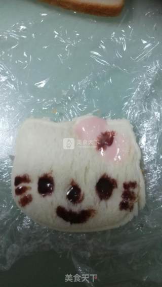 KT面包片的做法步骤：4