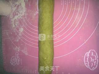 抹茶粉版翡翠白菜饺子的做法步骤：7