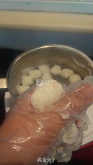 自制鱼丸的做法步骤：4