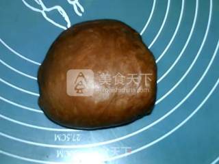 可可双色土司的做法步骤：9