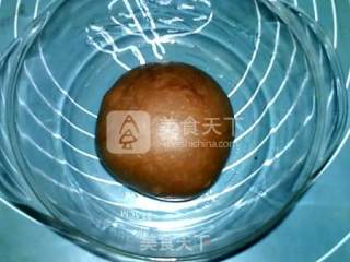 可可双色土司的做法步骤：10