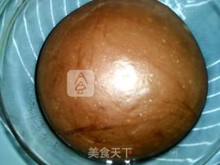 可可双色土司的做法步骤：12