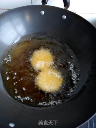 豆沙南瓜饼的做法步骤：10