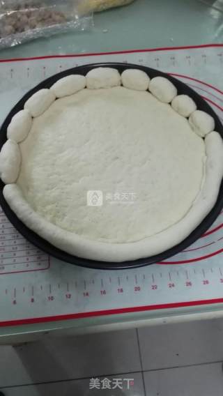 牛气冲天夹心卷边披萨的做法步骤：17