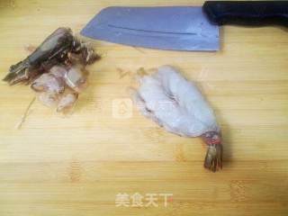 土豆西兰花吉利虾的做法步骤：6